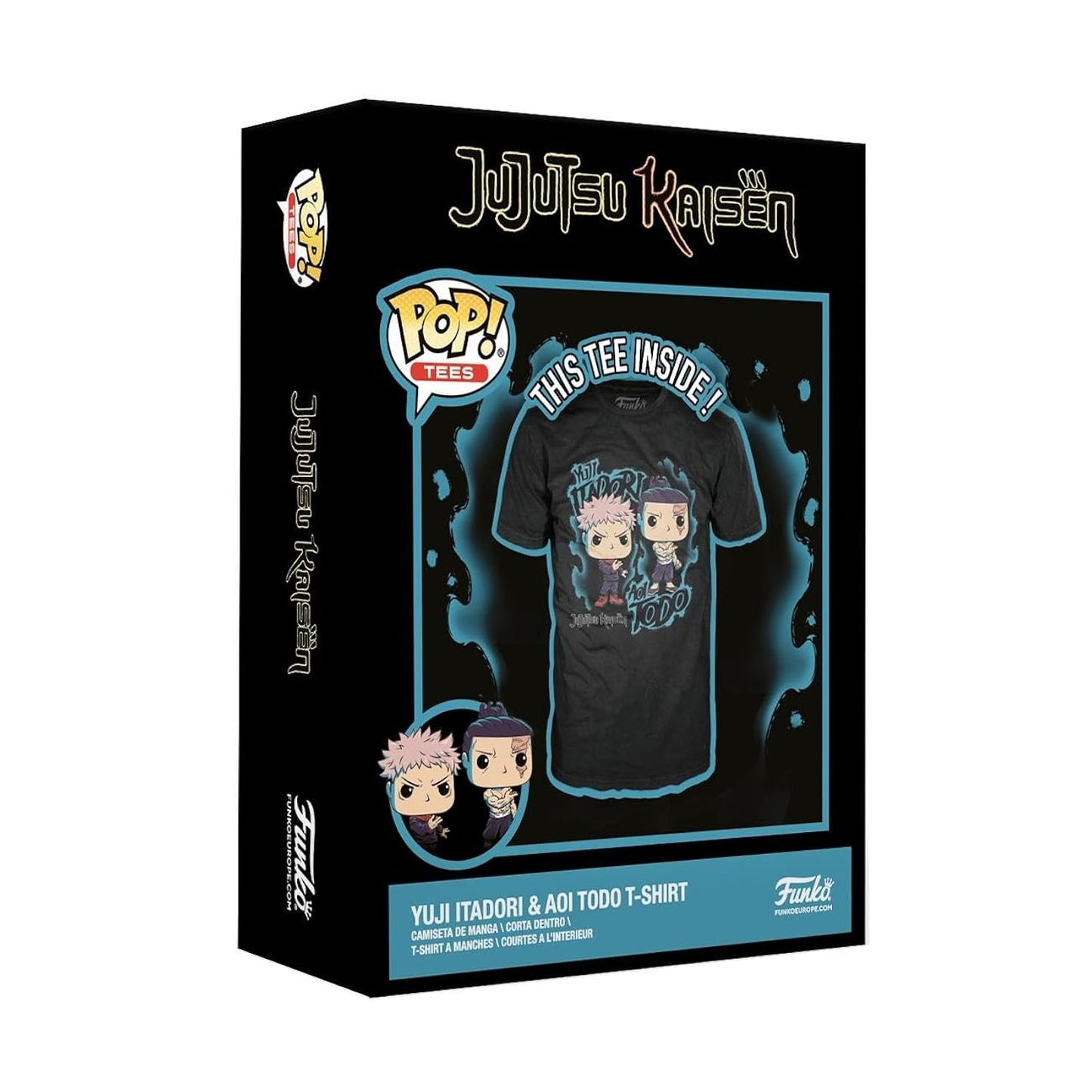 Jujutsu Kaisen Yugi Itadori & Aoi Todo Funko Boxed Tee