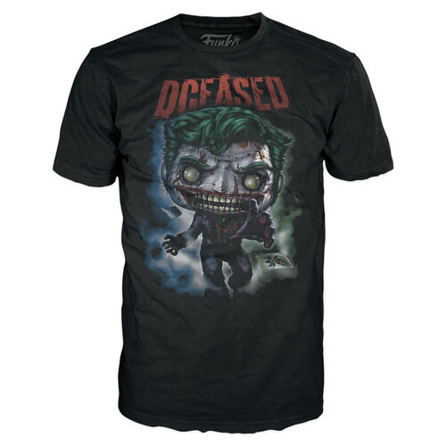 Funko POP! and Tee: DC Joker 4.15-in Vinyl Figure and Unisex T-Shirt Special Edition