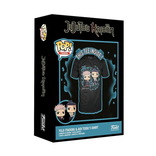 Jujutsu Kaisen Yugi Itadori & Aoi Todo Funko Boxed Tee